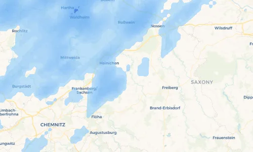 Regenradar Vorschaubild - Aktuelle Niederschläge in Riechberg und Umgebung