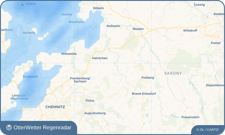 Wetter-Widget-Vorschau mit Vorhersagedaten für Riechberg