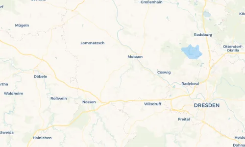 Regenradar Vorschaubild - Aktuelle Niederschläge in Robschütz und Umgebung