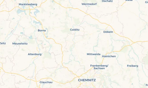 Regenradar Vorschaubild - Aktuelle Niederschläge in Rochlitz und Umgebung