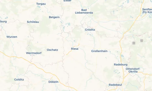 Regenradar Vorschaubild - Aktuelle Niederschläge in Röderau und Umgebung
