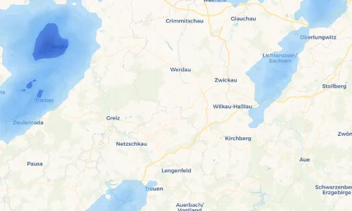 Regenradar Vorschaubild - Aktuelle Niederschläge in Römersgrün und Umgebung