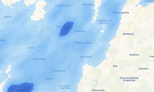 Regenradar Vorschaubild - Aktuelle Niederschläge in Rottmannsdorf und Umgebung
