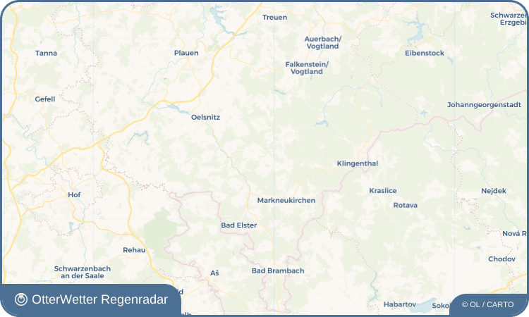 OtterWetter Regenradar-Widget Saalig