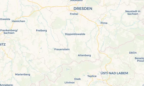 Regenradar Vorschaubild - Aktuelle Niederschläge in Sadisdorf und Umgebung