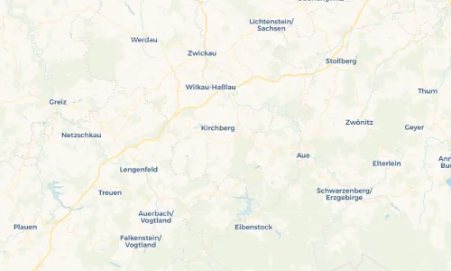 Regenradar Vorschaubild - Aktuelle Niederschläge in Saupersdorf und Umgebung