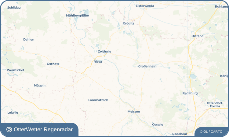 OtterWetter Regenradar-Widget Schänitz