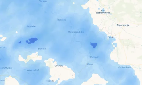 Regenradar Vorschaubild - Aktuelle Niederschläge in Schirmenitz und Umgebung
