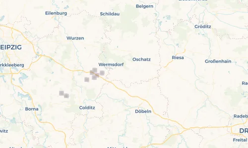 Regenradar Vorschaubild - Aktuelle Niederschläge in Schleben und Umgebung