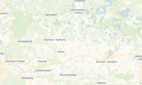 Regenradar Vorschaubild - Aktuelle Niederschläge in Schmeckwitz - Smječkecy und Umgebung
