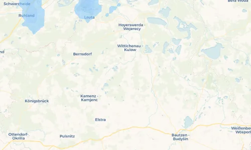 Regenradar Vorschaubild - Aktuelle Niederschläge in Schönau - Šunow und Umgebung