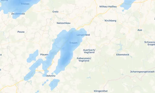 Regenradar Vorschaubild - Aktuelle Niederschläge in Schreiersgrün und Umgebung