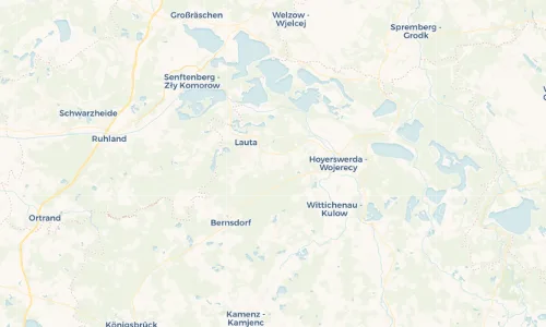 Regenradar Vorschaubild - Aktuelle Niederschläge in Schwarzkollm - Čorny Chołmc und Umgebung
