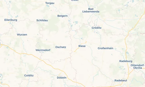 Regenradar Vorschaubild - Aktuelle Niederschläge in Schwarzroda und Umgebung