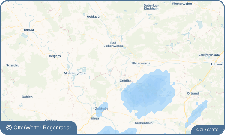 OtterWetter Regenradar-Widget Schweinfurth