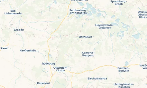 Regenradar Vorschaubild - Aktuelle Niederschläge in Schwepnitz und Umgebung