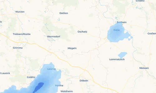 Regenradar Vorschaubild - Aktuelle Niederschläge in Schweta und Umgebung