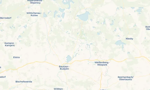 Regenradar Vorschaubild - Aktuelle Niederschläge in Sdier - Zdźěr und Umgebung