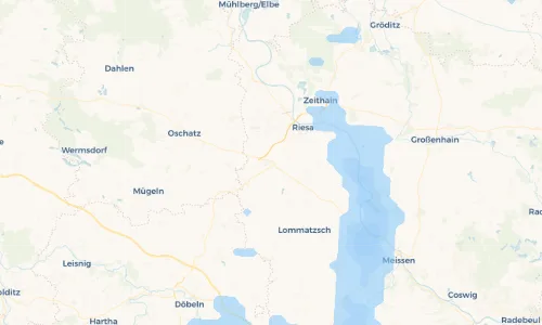 Regenradar Vorschaubild - Aktuelle Niederschläge in Seerhausen und Umgebung