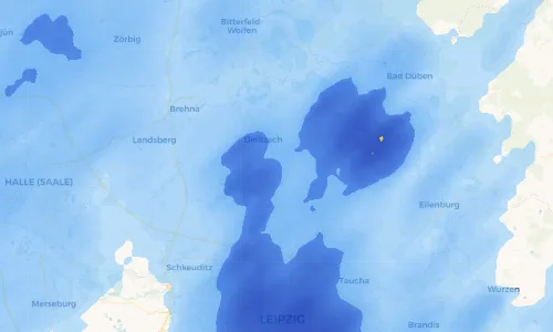 Regenradar Vorschaubild - Aktuelle Niederschläge in Selben und Umgebung