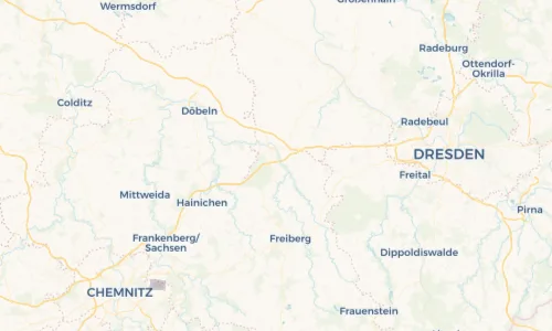 Regenradar Vorschaubild - Aktuelle Niederschläge in Siebenlehn und Umgebung