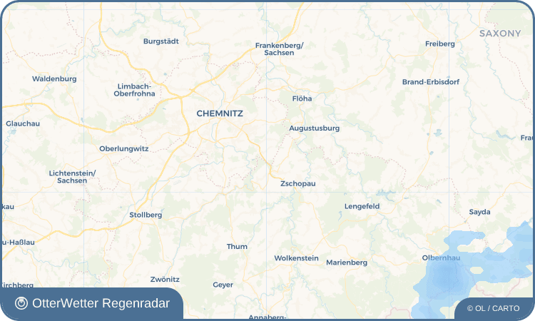 OtterWetter Regenradar-Widget Siedlung Ruhebank