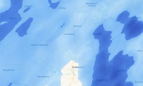 Regenradar Vorschaubild - Aktuelle Niederschläge in Sietzsch und Umgebung