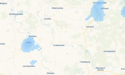 Regenradar Vorschaubild - Aktuelle Niederschläge in Skaup und Umgebung