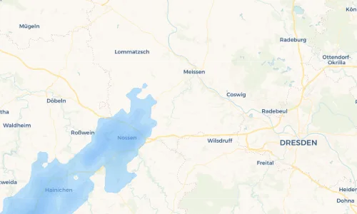 Regenradar Vorschaubild - Aktuelle Niederschläge in Sönitz und Umgebung