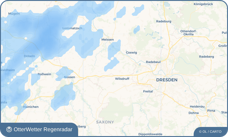 OtterWetter Regenradar-Widget Sora