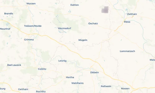 Regenradar Vorschaubild - Aktuelle Niederschläge in Sornzig und Umgebung