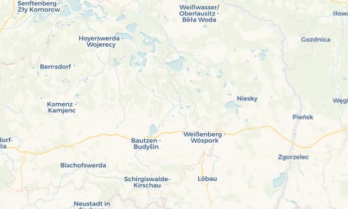 Regenradar Vorschaubild - Aktuelle Niederschläge in Spreewiese - Lichań und Umgebung