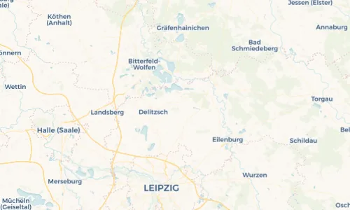 Regenradar Vorschaubild - Aktuelle Niederschläge in Spröda und Umgebung