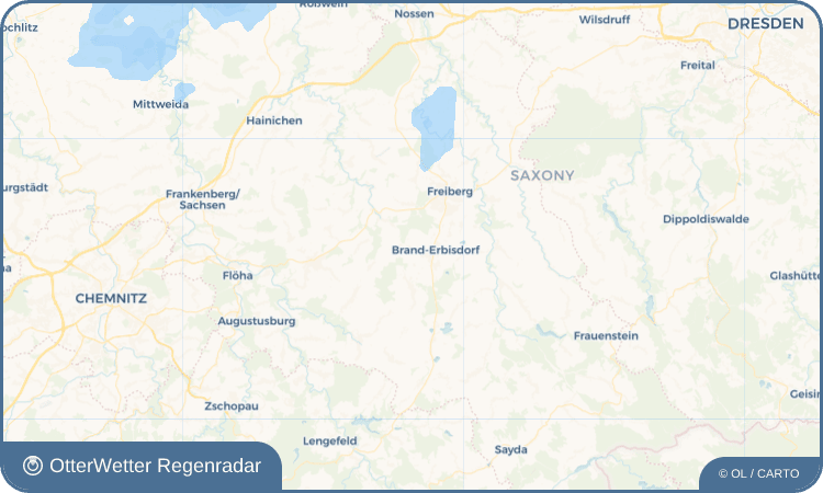 OtterWetter Regenradar-Widget St. Michaelis