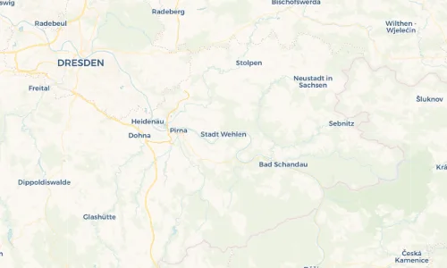 Regenradar Vorschaubild - Aktuelle Niederschläge in Stadt Wehlen und Umgebung
