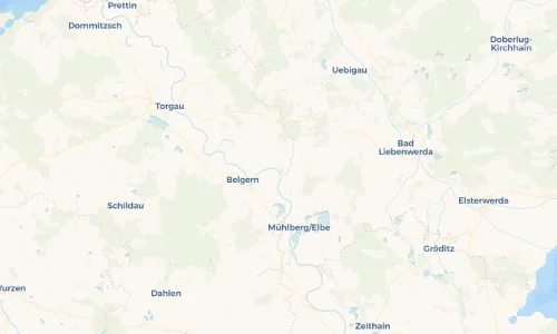 Regenradar Vorschaubild - Aktuelle Niederschläge in Stehla und Umgebung