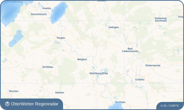 OtterWetter Regenradar-Widget Stehla