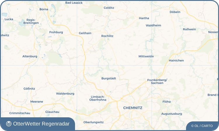 OtterWetter Regenradar-Widget Stein