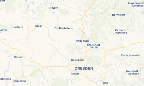 Regenradar Vorschaubild - Aktuelle Niederschläge in Steinbach und Umgebung