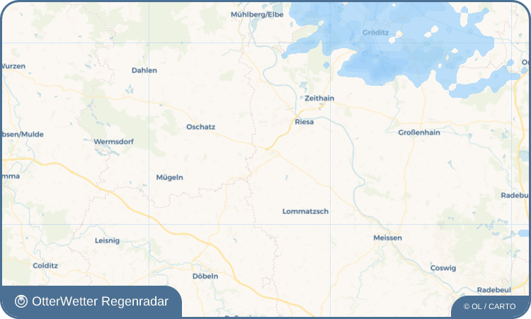 OtterWetter Regenradar-Widget Stösitz