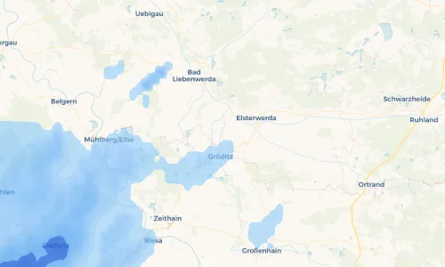 Regenradar Vorschaubild - Aktuelle Niederschläge in Stolzenhain und Umgebung