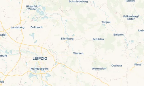 Regenradar Vorschaubild - Aktuelle Niederschläge in Thallwitz und Umgebung