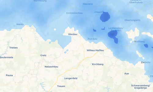 Regenradar Vorschaubild - Aktuelle Niederschläge in Thanhof und Umgebung