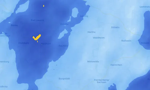 Regenradar Vorschaubild - Aktuelle Niederschläge in Theesdorf und Umgebung