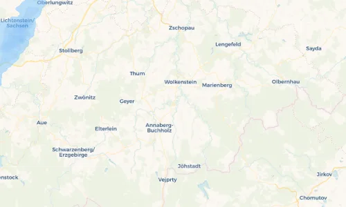 Regenradar Vorschaubild - Aktuelle Niederschläge in Thermalbad Wiesenbad und Umgebung