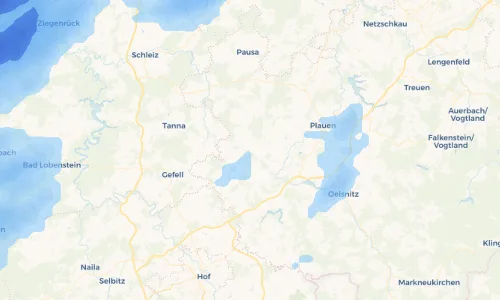 Regenradar Vorschaubild - Aktuelle Niederschläge in Thossen und Umgebung