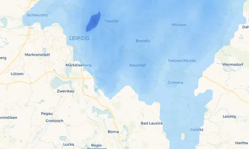 Regenradar Vorschaubild - Aktuelle Niederschläge in Threna und Umgebung