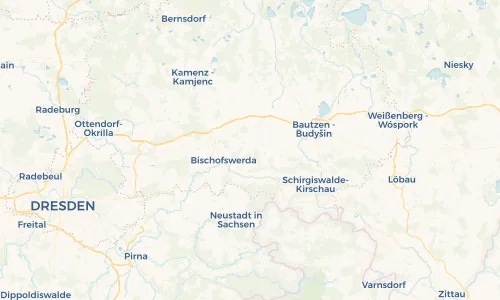Regenradar Vorschaubild - Aktuelle Niederschläge in Thumitz und Umgebung