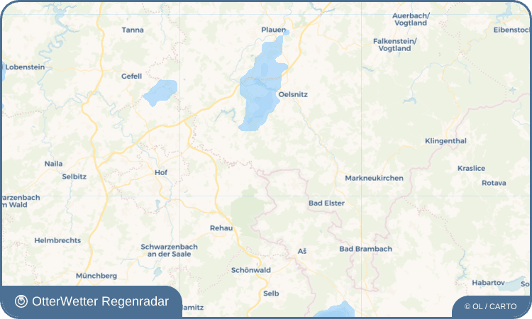 OtterWetter Regenradar-Widget Tiefenbrunn