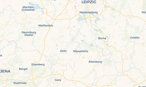 Regenradar Vorschaubild - Aktuelle Niederschläge in Traupitz und Umgebung
